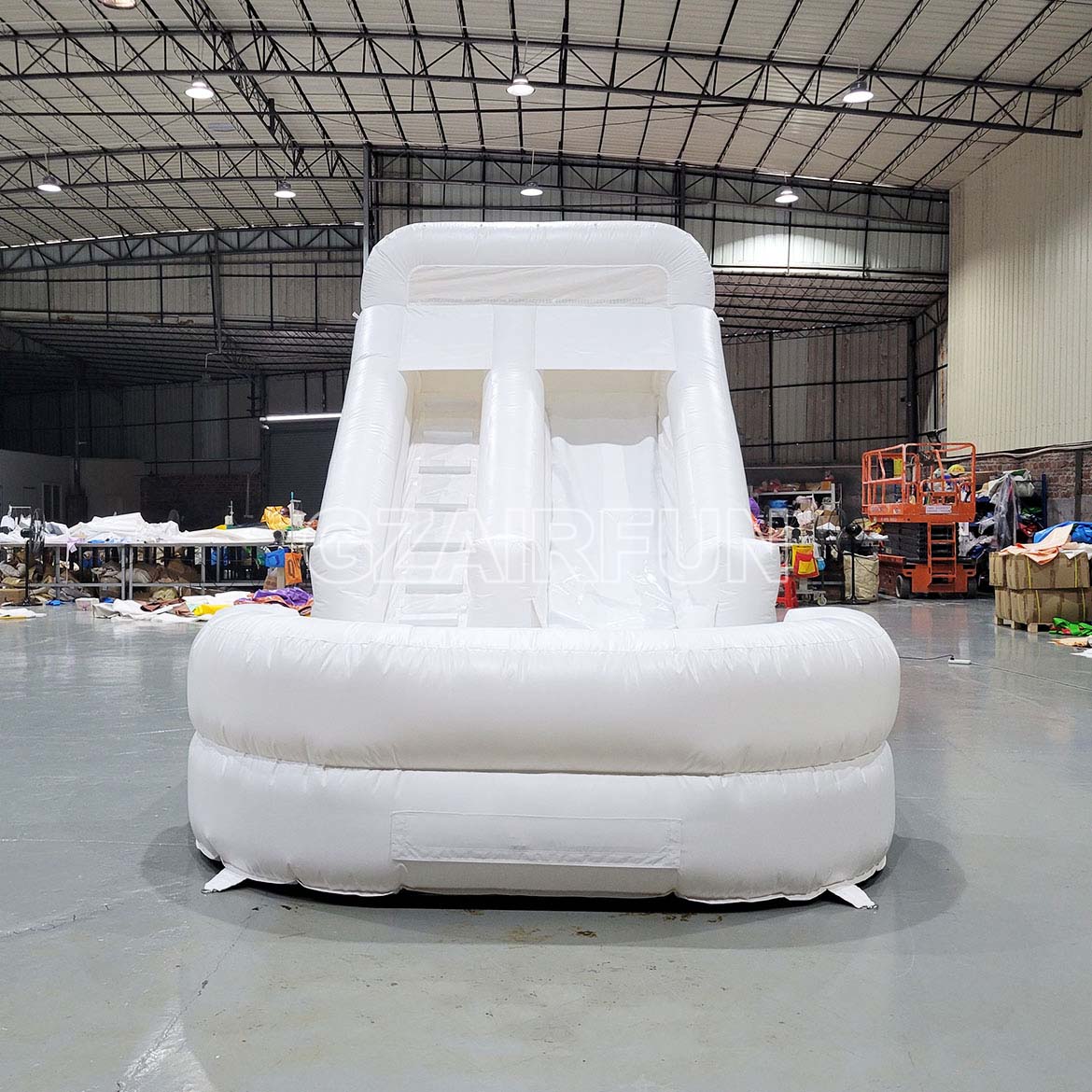 13ft inflatable white waterslide