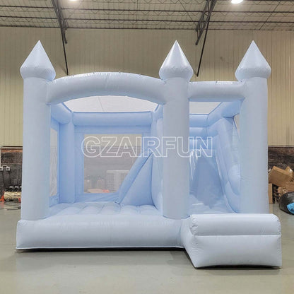 Inflatable Baby Blue Bouncer Combo With Slide