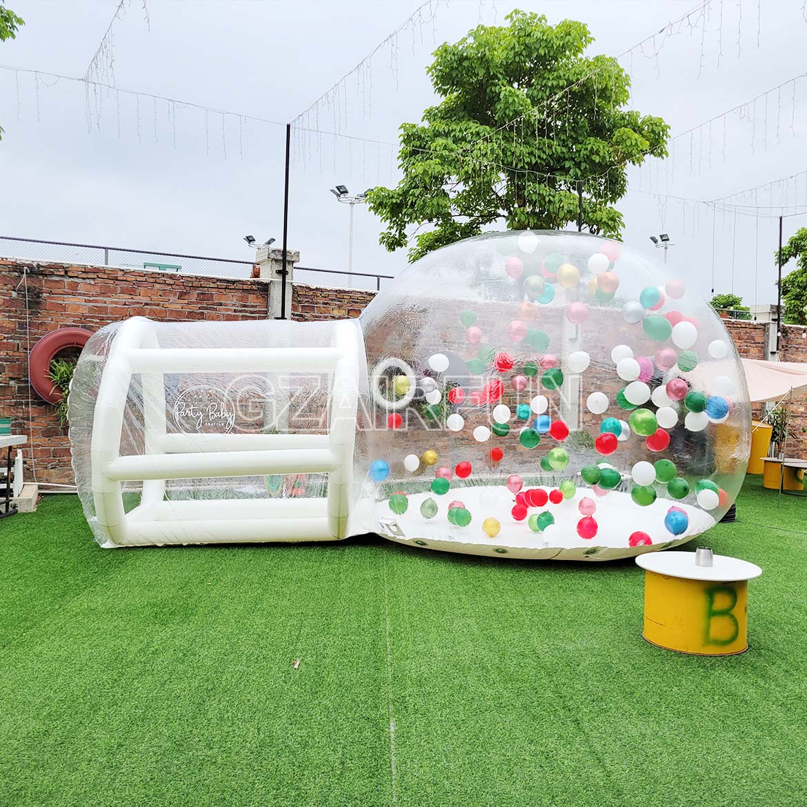 inflatable bubble house tent dome for balloon party