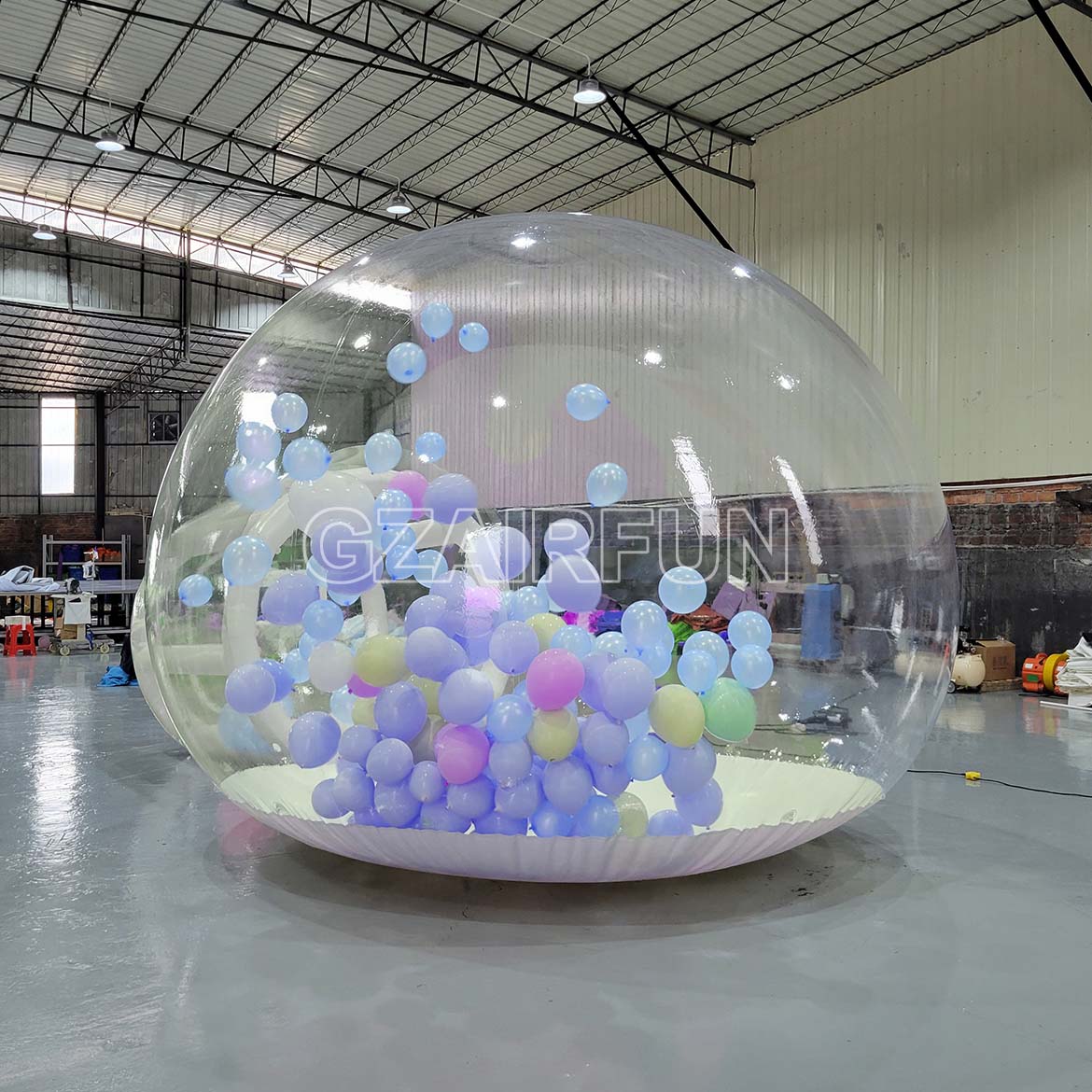 Inflatable balloon bubble house for event party