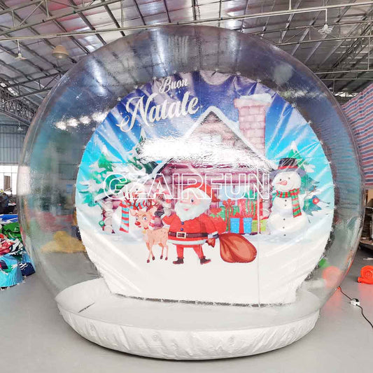 Inflatable Christmas Snow Globe Photo Booth