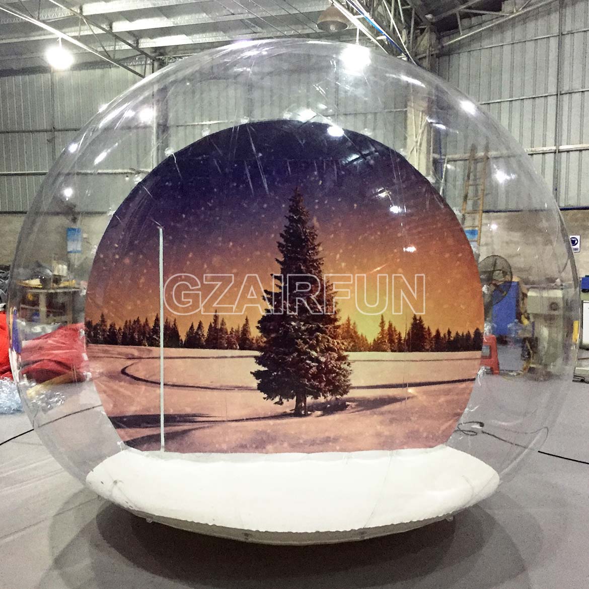 Giant Photo Booth Dome Blow Up Snow Globe