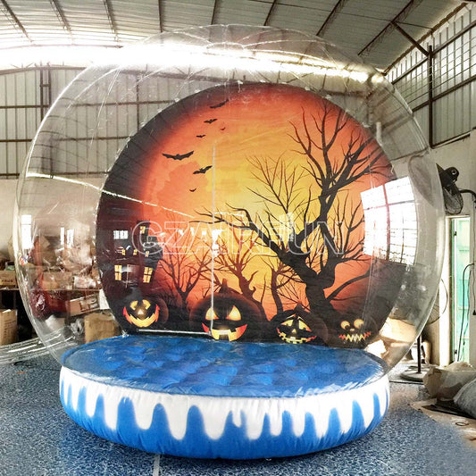 Inflatable Halloween Snow Globe Photo Booth