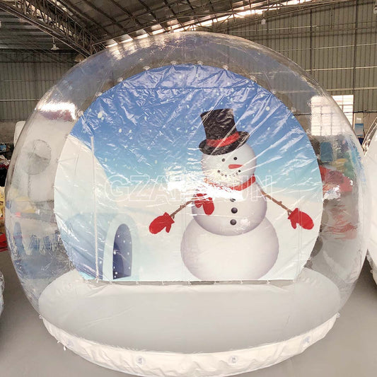 Giant Blow Up Snow Globe Photo Booth