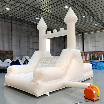 Mini inflatable slide with ball pit for toddler